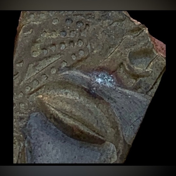 OOAK Vintage Artesian Egyptian Planetary Metal Brooch Pin Jewelry Planet Stars - Picture 9 of 11